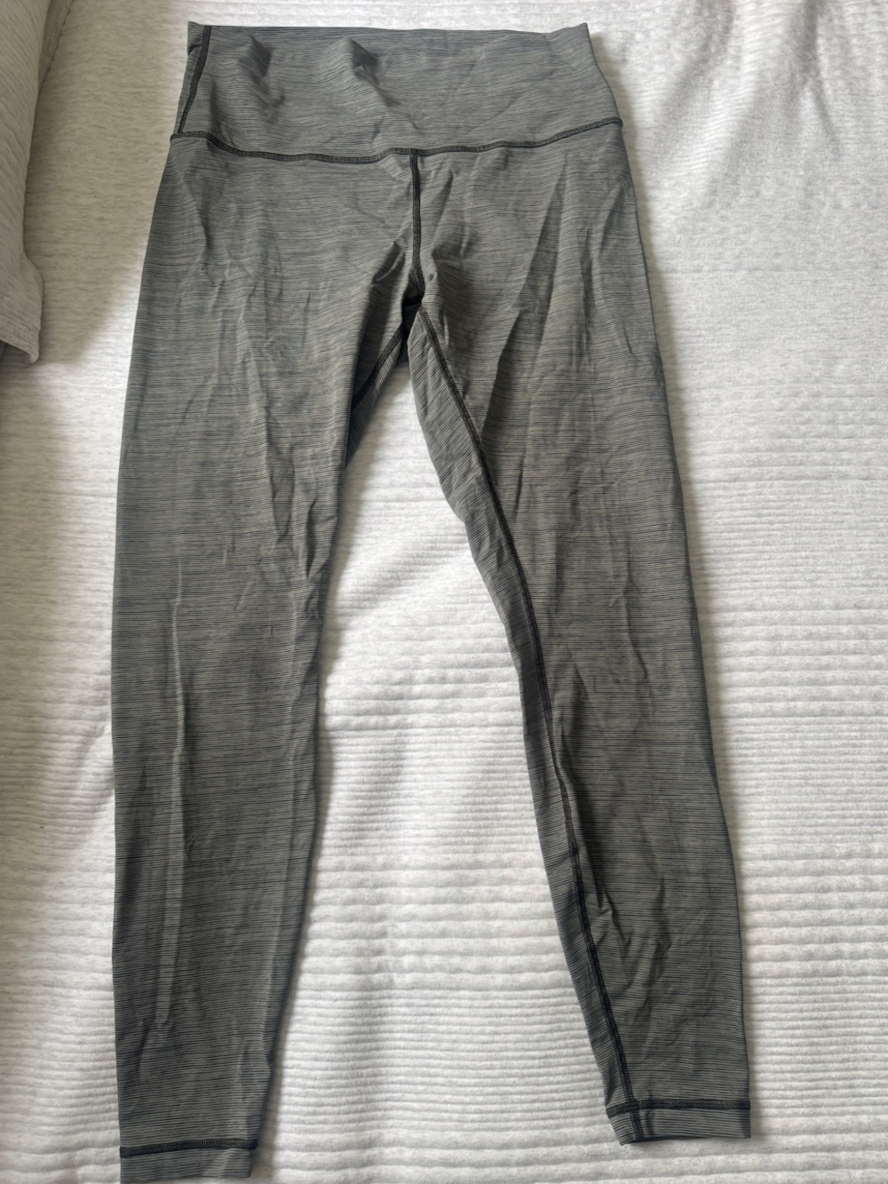 lululemon athletica Gray High-Waist Performance Leggings